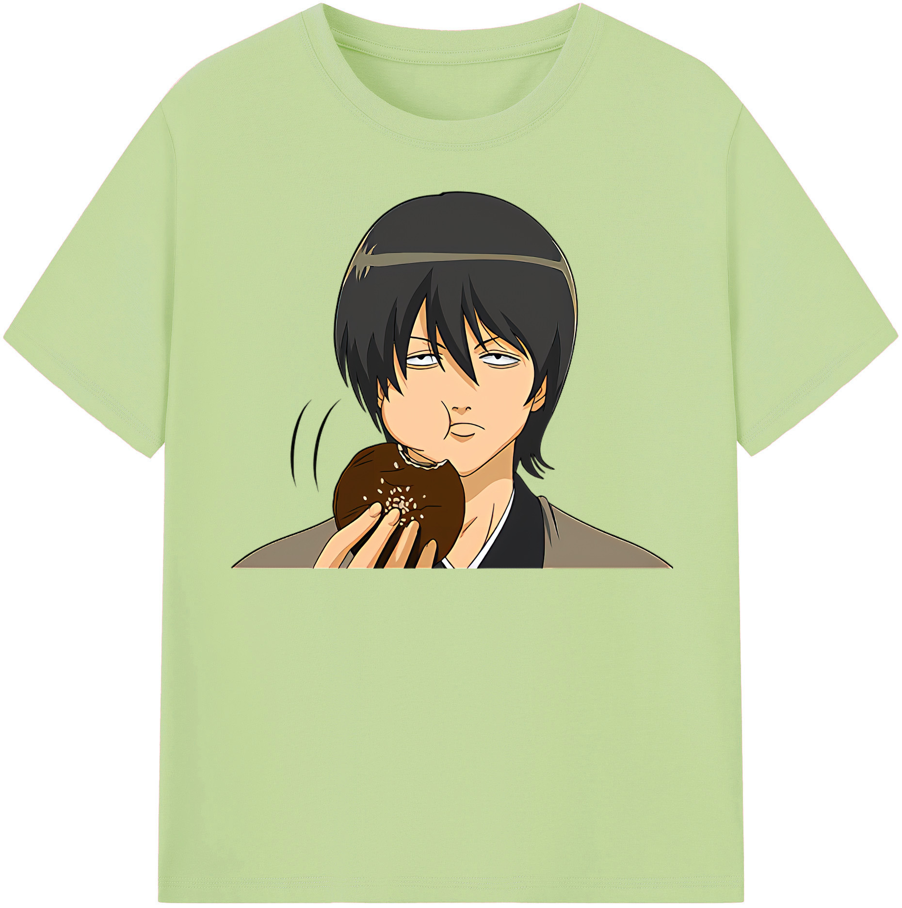 （画像用） ぎんたま 坂田銀時（さかたぎんとき） 神楽 志村新八（しむら しんぱち） GINTAMA Sakata Gintoki Kagura Shimura Shinpachi 綿100％半袖Tシャツ（フロントプリント）